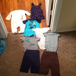 Carter's & Jumping Beans 6 Month Clothing Bundle